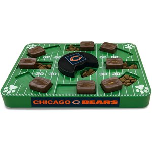 Pets First Treat Dispensing Dog Puzzle Toy, Chicago Bears