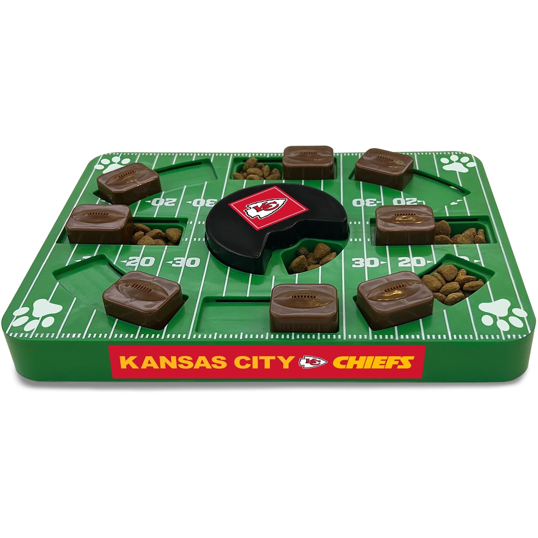 Pets First Pets First Treat Dispensing Dog Puzzle Toy, Kansas City Chiefs