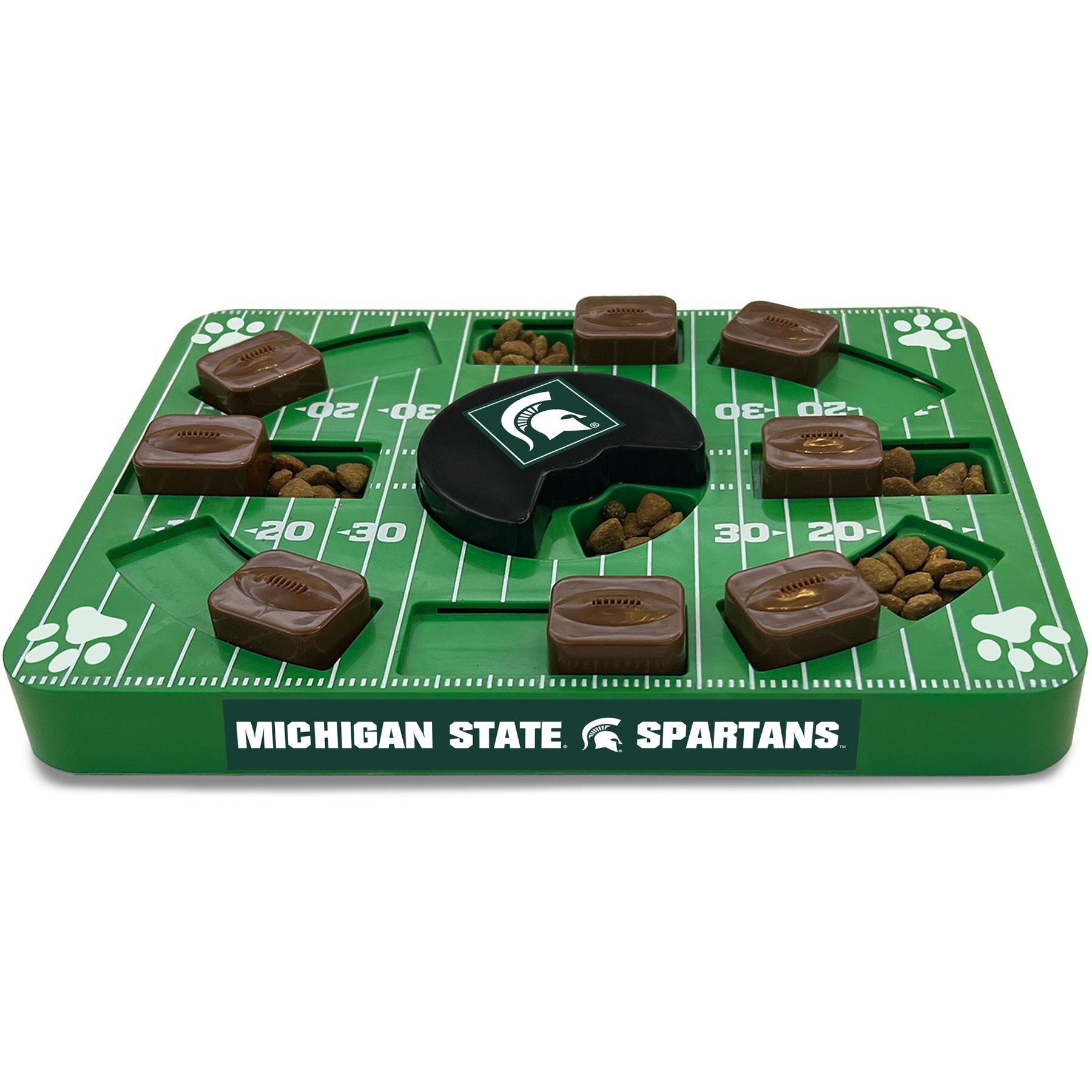 Pets First Treat Dispensing Dog Puzzle Toy, Michigan State