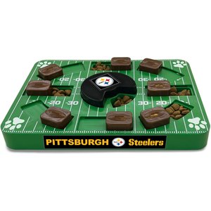 Pets First Treat Dispensing Dog Puzzle Toy, Pittsburgh Steelers