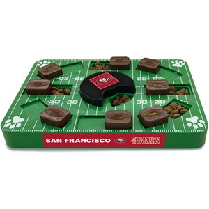 Pets First Treat Dispensing Dog Puzzle Toy, San Francisco 49ers