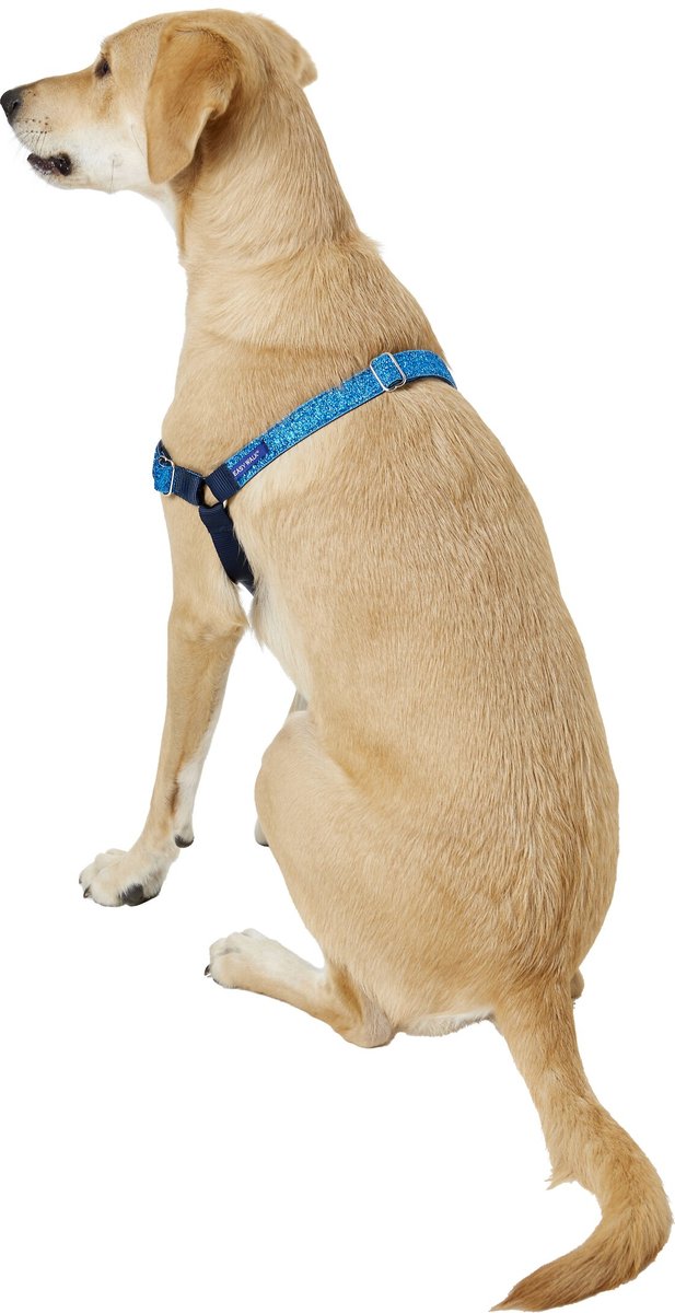 Easy Walk Bling Harness - Blue NEW