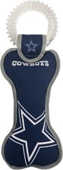 Pets First Squeaky Dental Dog Tug Toy, Dallas Cowboys