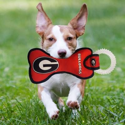 Show full view: Pets First Squeaky Dental Dog Tug Toy, Georgia slide 3 of 7