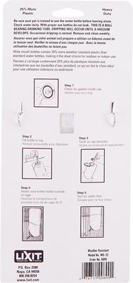 Show full view: Lixit Wide Mouth Small Animal Water Bottle, 32-oz slide 2 of 10