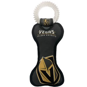 Pets First Squeaky Dental Dog Tug Toy, Las Vegas Golden Knights
