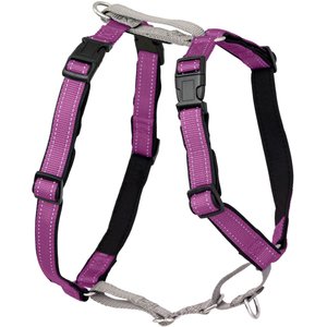 PetSafe 3-in-1 Reflective Dog Harness with Car Control Strap, Plum, Medium: 24 to 34-in chest