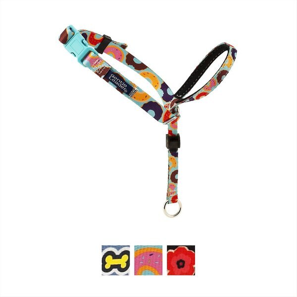 PetSafe Gentle Leader Chic Padded Dog Headcollar & Leash, Donuts, Large: 11 to 24-in neck slide 1 of 6