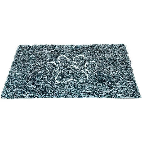 DOG GONE SMART Runner Dirty Dog Doormat, XLarge, Grey
