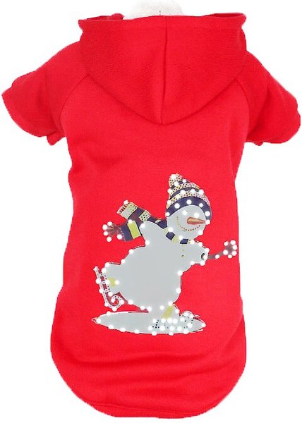 Pet Life LED Lighting Magical Hat Hooded Dog Sweater