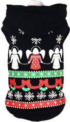 Pet Life LED Lighting Patterned Holiday Hooded Dog Sweater, X-Small slide 2 of 5