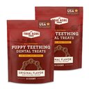 True Acre Foods, All-Natural, Puppy Dental Teething Treat, Original Flavor with Real Chicken Dog Treats, 12 count