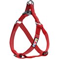 Pawtitas Nylon Reflective Step In Back Clip Dog Harness, Red, Small: 15 to 22-in chest