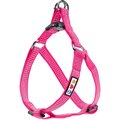 Pawtitas Nylon Reflective Step In Back Clip Dog Harness, Pink, Small: 15 to 22-in chest