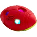 Nerf Dog Light Up Bash Football Dog Toy, Medium, Yellow & Red