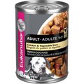 Eukanuba Adult Chicken & Vegetable Stew Canned Dog Food, 12.5-oz, case of 12