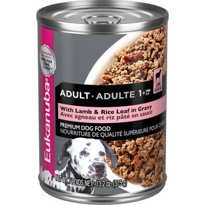 Eukanuba Adult with Lamb & Rice Canned Dog Food, 13.2-oz, case of 12