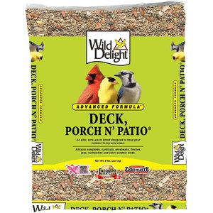 Wild Delight Deck, Porch N' Patio Wild Bird Food, 5-lb bag