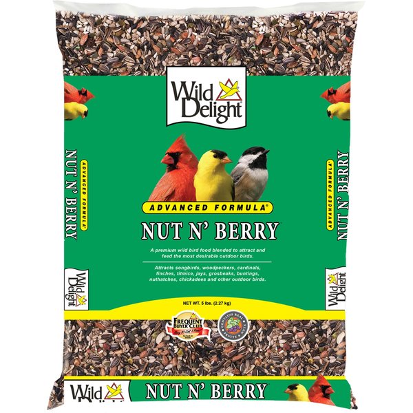 BROWN'S Bird Lover's Blend Nut, Fruit & Berry Wild Bird Food, 5lb bag