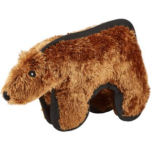 Hyper Pet Tough Plush Brown Bear Dog Toy