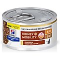 Hill's Prescription Diet k/d Kidney Care + Mobility Care with Chicken & Vegetable Stew Canned Cat Food, 2.9-oz, case of 24