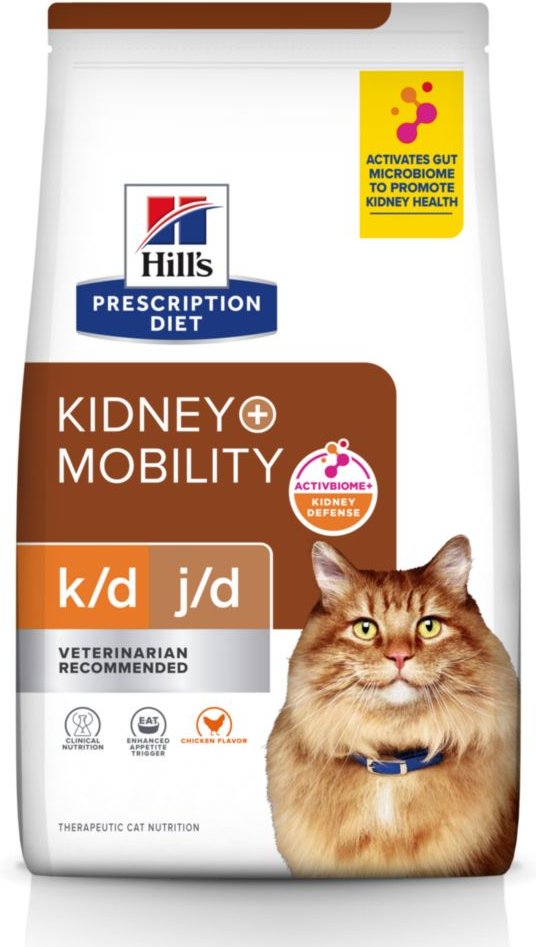 geld Melbourne Strippen HILL'S PRESCRIPTION DIET k/d Kidney Care + Mobility Care with Chicken Dry  Cat Food, 6.35-lb bag - Chewy.com