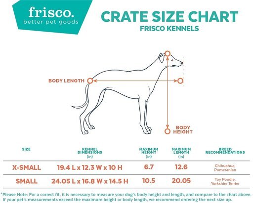 Frisco Two Door Top Load Plastic Dog & Cat Kennel, Blue, 24-in