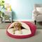 Show in main carousel: Snoozer Pet Products Luxury Cozy Cave Orthopedic Cat & Dog Bed with Removable Cover, Red, X-Large slide 1 of 9