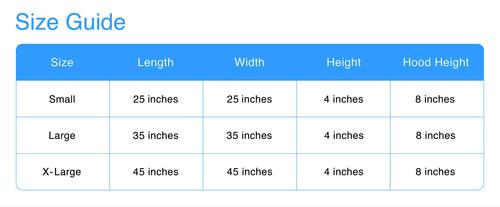 Show full view: Snoozer Pet Products Luxury Cozy Cave Orthopedic Cat & Dog Bed with Removable Cover, Red, X-Large slide 2 of 9