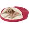 Show in main carousel: Snoozer Pet Products Luxury Cozy Cave Orthopedic Cat & Dog Bed with Removable Cover, Red, X-Large slide 4 of 9