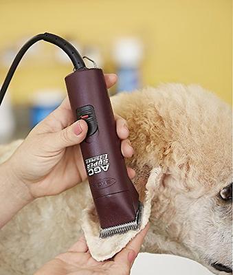 Show full view: Andis AGC2 UltraEdge 2-Speed Detachable Blade Dog & Cat Hair Grooming Clipper, Burgundy slide 4 of 6
