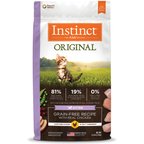 Instinct Original Kitten Grain-Free Recipe with Real Chicken Freeze-Dried Raw Coated Dry Cat Food, 4.5-lb bag