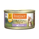 Instinct Kitten Grain-Free Pate Real Chicken Recipe Natural Wet Canned Cat Food, 3-oz, case of 24