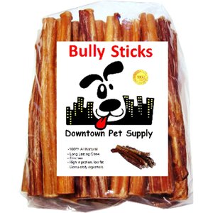 Downtown Pet Supply 6" Bully Sticks Dog Treats, 30 pack