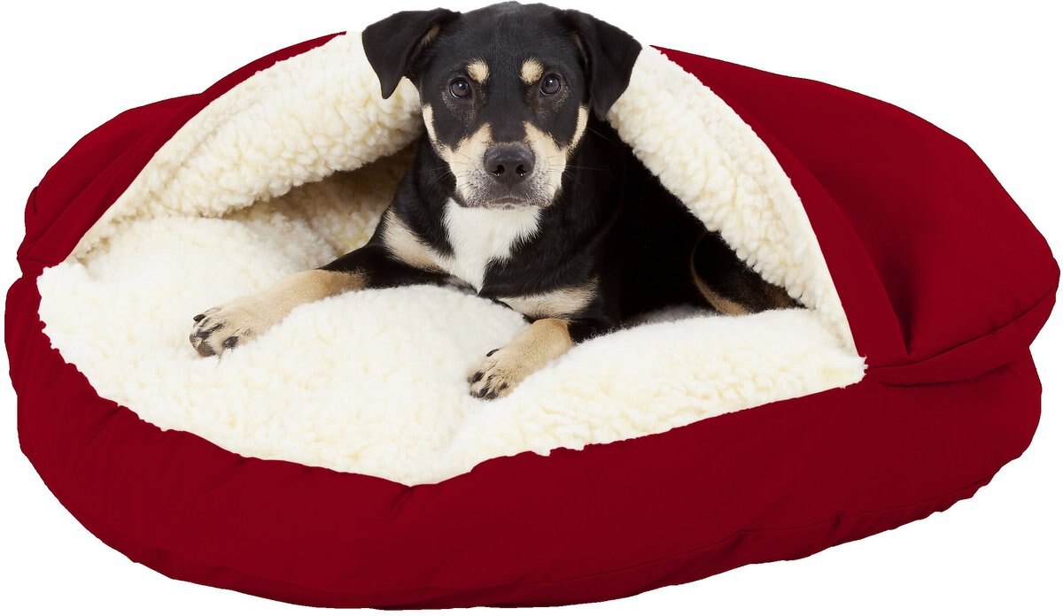 SNOOZER PET PRODUCTS Cozy Cave Covered Cat & Dog Bed with Removable