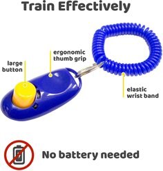 Downtown Pet Supply Training Dog Clickers, Color Varies, 2 pack slide 2 of 5