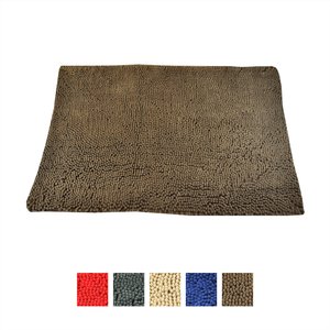 My Doggy Place Microfiber Dog Doormat, Brown, Large