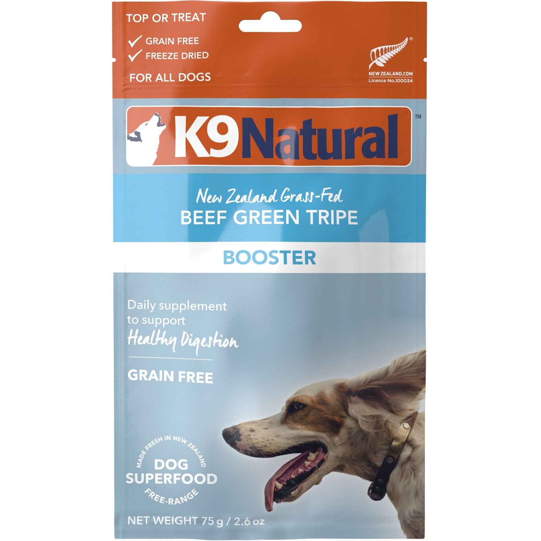 K9 Natural Booster Beef Green Tripe Grain-Free Canned Dog Food Supplement