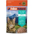 Feline Natural Beef & Hoki Feast Grain-Free Freeze-Dried Cat Food, 11-oz bag