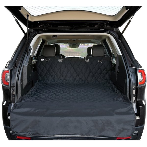 Luxury Pet Cargo Cover & Liner For Dogs - 80 x 52 Black, Quilted