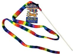 Cat Dancer Cat Charmer Toy, Rainbow slide 1 of 9