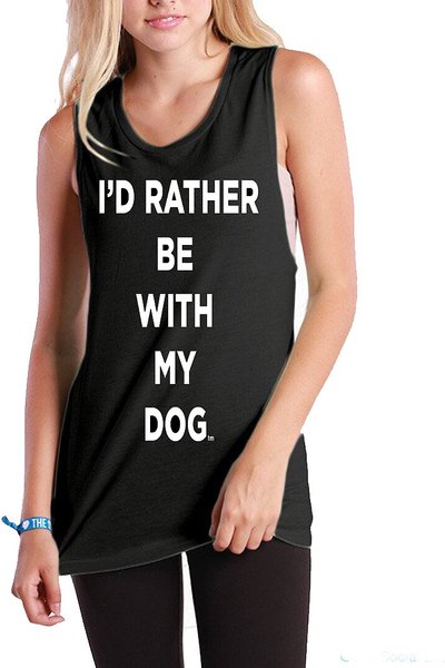 muscle dog tank top