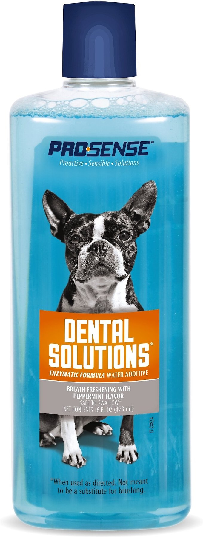 PRO SENSE Dog Dental Solutions Water Additive 16 oz bottle