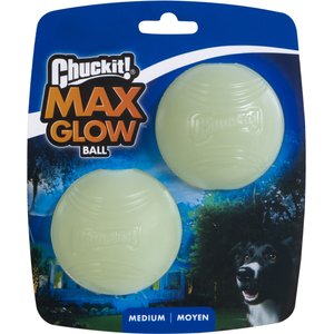 Chuckit! Max Glow Ball Dog Toy