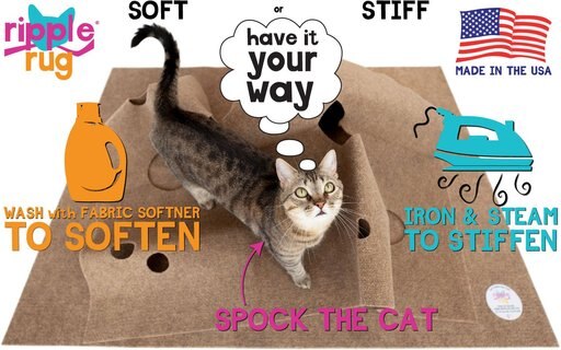 SnugglyCat Ripple Rug Cat Activity Play Mat