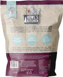 Howl's Kitchen Canine Cookies Chicken & Cranberry Flavor Dog Treats, 10-oz slide 2 of 8