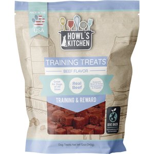 Howl's Kitchen Training Bites Beef Flavor Dog Treats, 12-oz bag