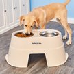 Show in main carousel: OurPets Comfort Elevated Dog & Cat Feeder, Beige/Gray, 5.5-cup slide 2 of 5
