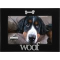 Malden International Designs "Woof" Dog Picture Frame, 4 x 6 in