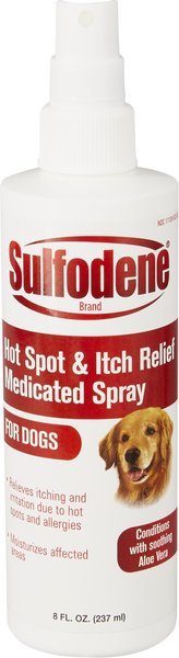 Sulfodene Medicated Hot Spot & Itch Relief Spray for Dogs, 8-oz slide 1 of 7